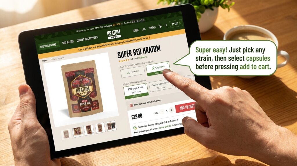 How to order capsules?